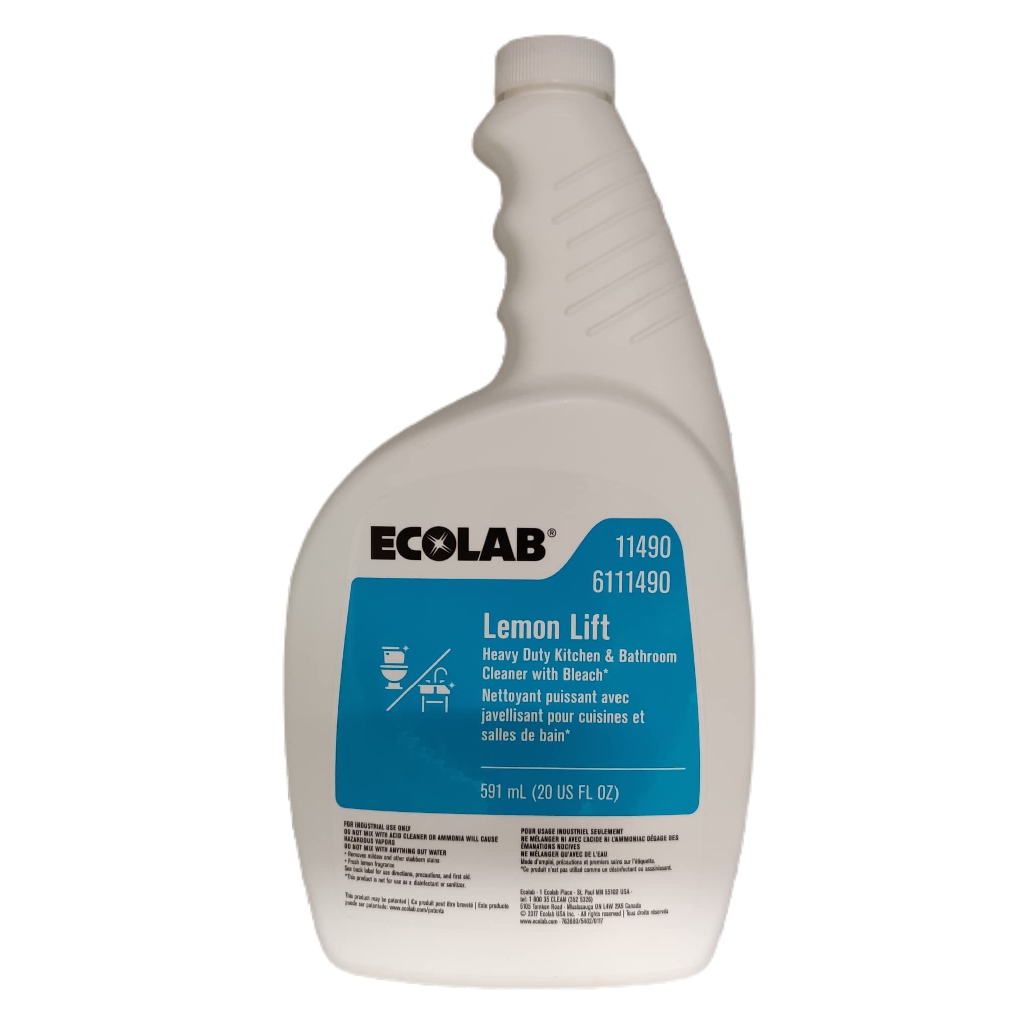 BATHROOM CLEANER LEMON 12 OZ – Georgia Wholesale