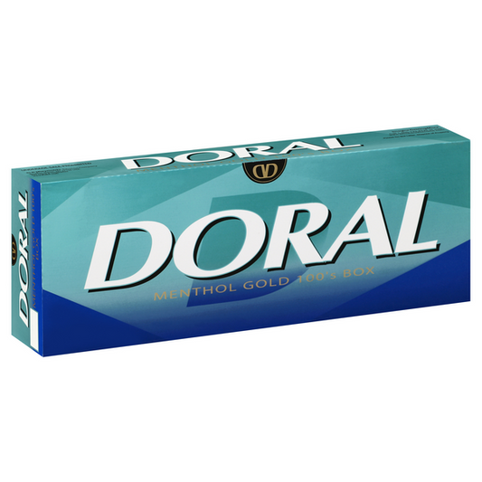 DORAL MENTHOL GOLD BOX 10CT