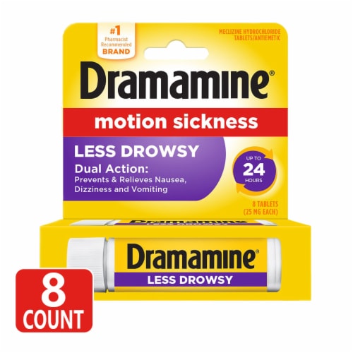 DRAMAMINE TABLETS 25/1CT