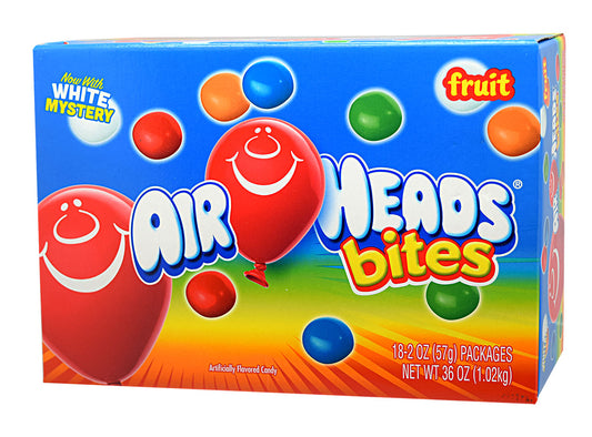 AIRHEADS 18CT BITES FRUIT