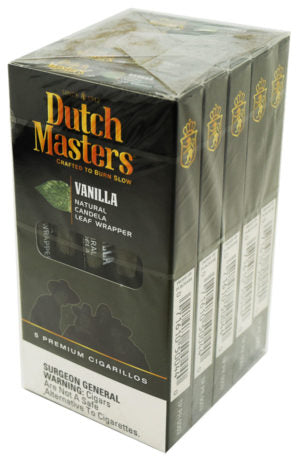 DM VANILA CIGARILLOS 5PK  25CT