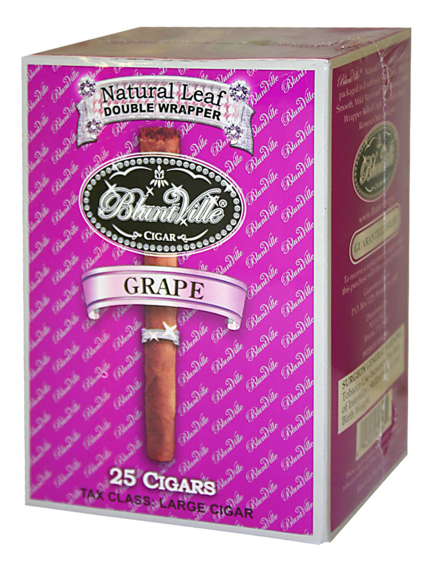 BLUNTVILLE CIG 25CT GRAPE