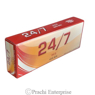 24/7 RED 100 BOX 10CT