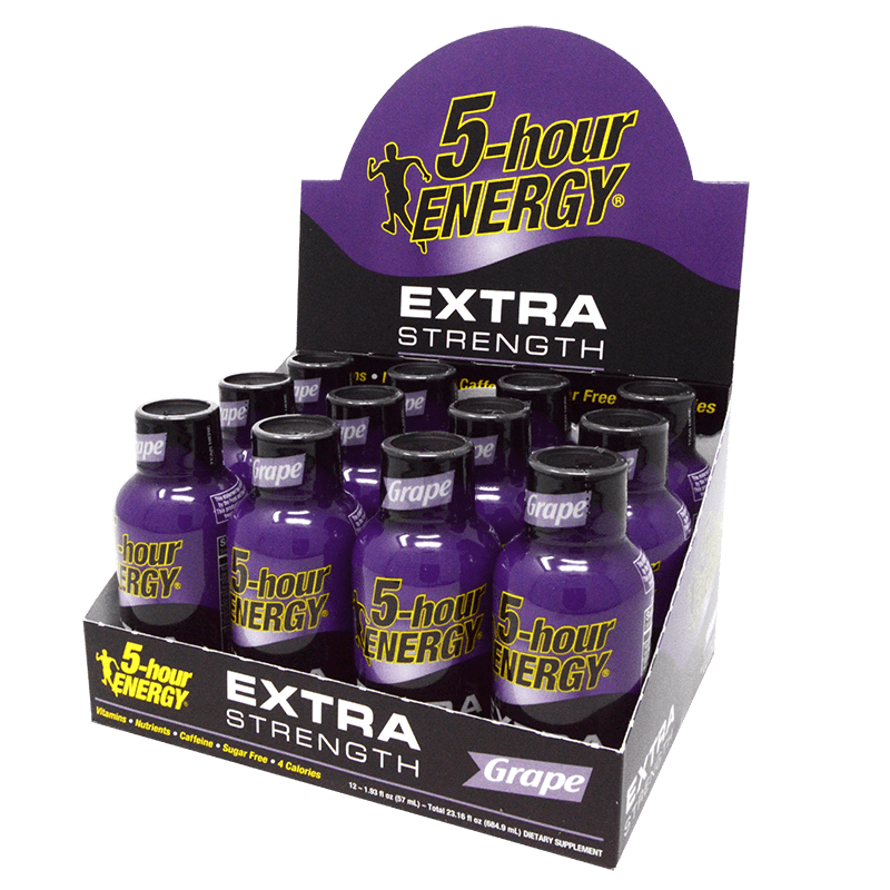5-HOUR ENERGY XS 12CT- GRAPE