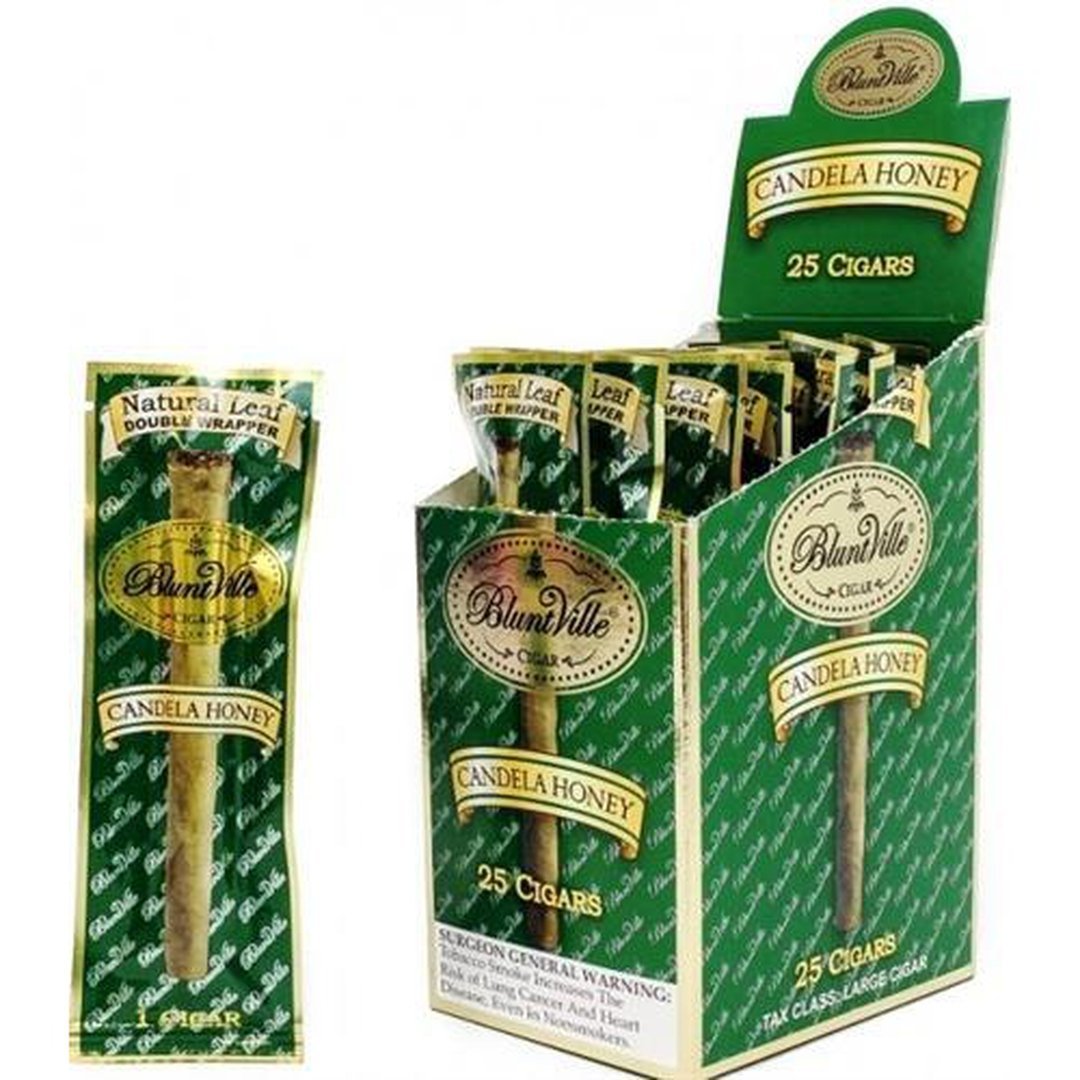 BLUNTVILLE CIG 25CT CANDLA HNY