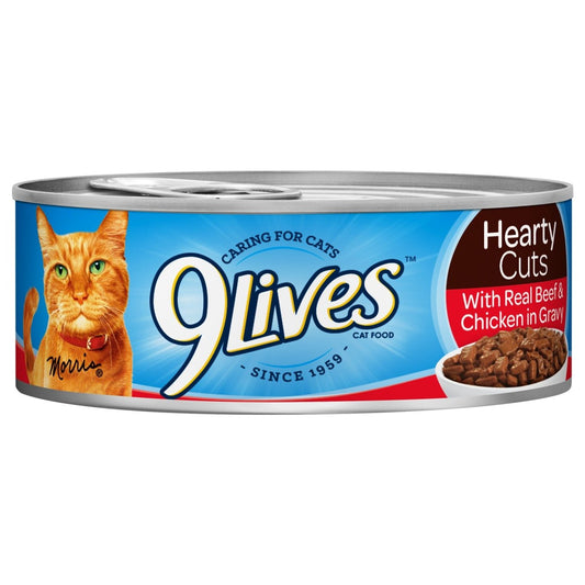 9 LIVES CAT FOOD 5.5OZ