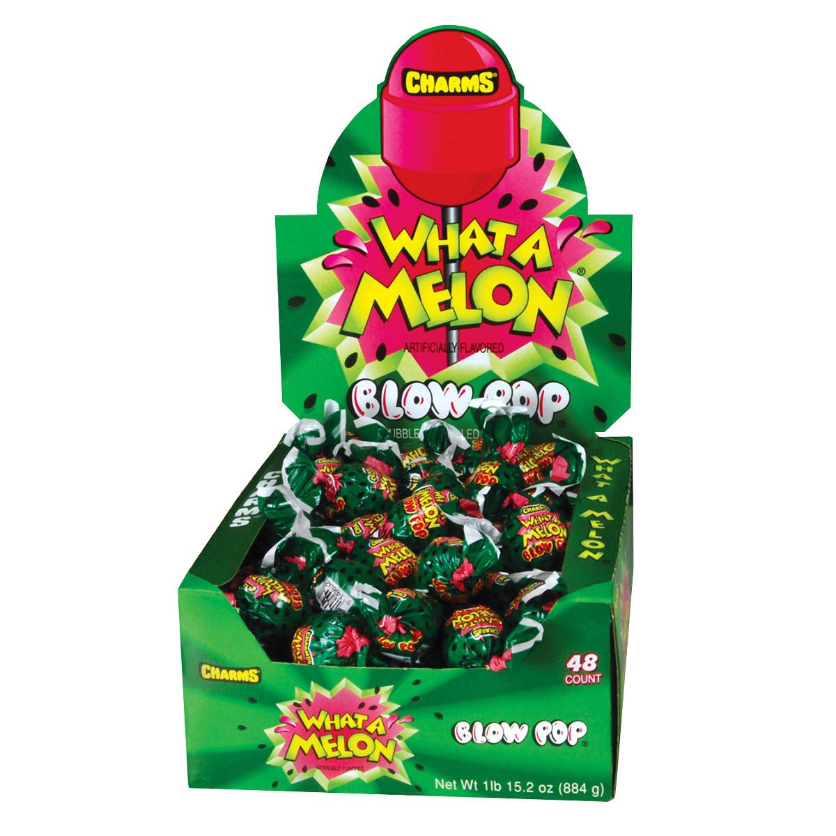 BLOW POP WATERMELON 48CT