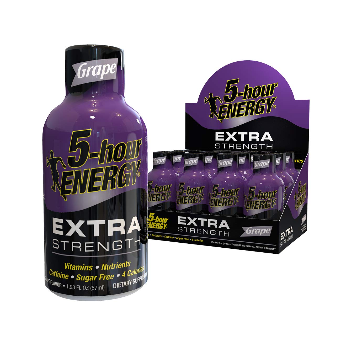 5-HOUR ENERGY XS 12CT- GRAPE