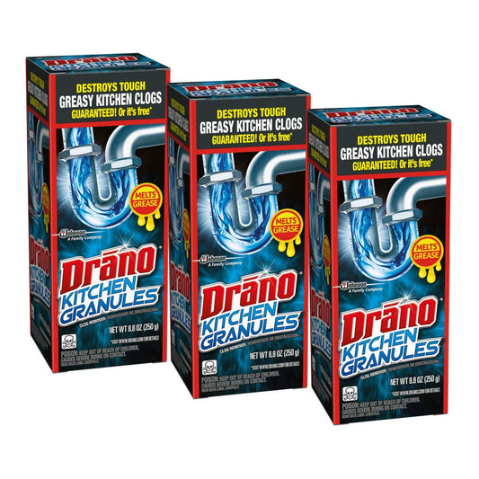 DRANO KITCHEN GRANULES 8.8OZ