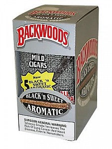 BACKWOODS 5PK BLACK N SWT