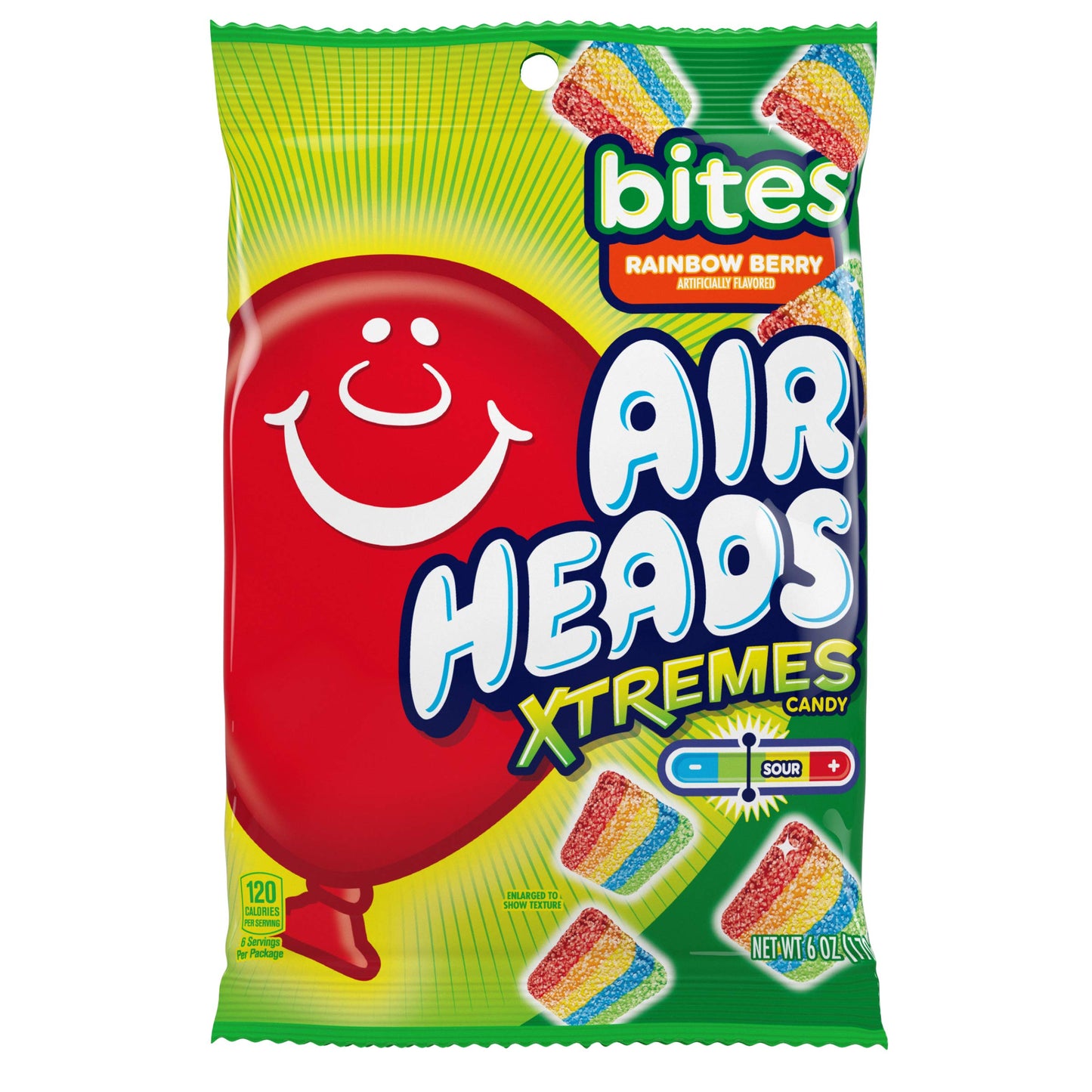 AIRHEADS X/BITE RAINBOW 6.OZ