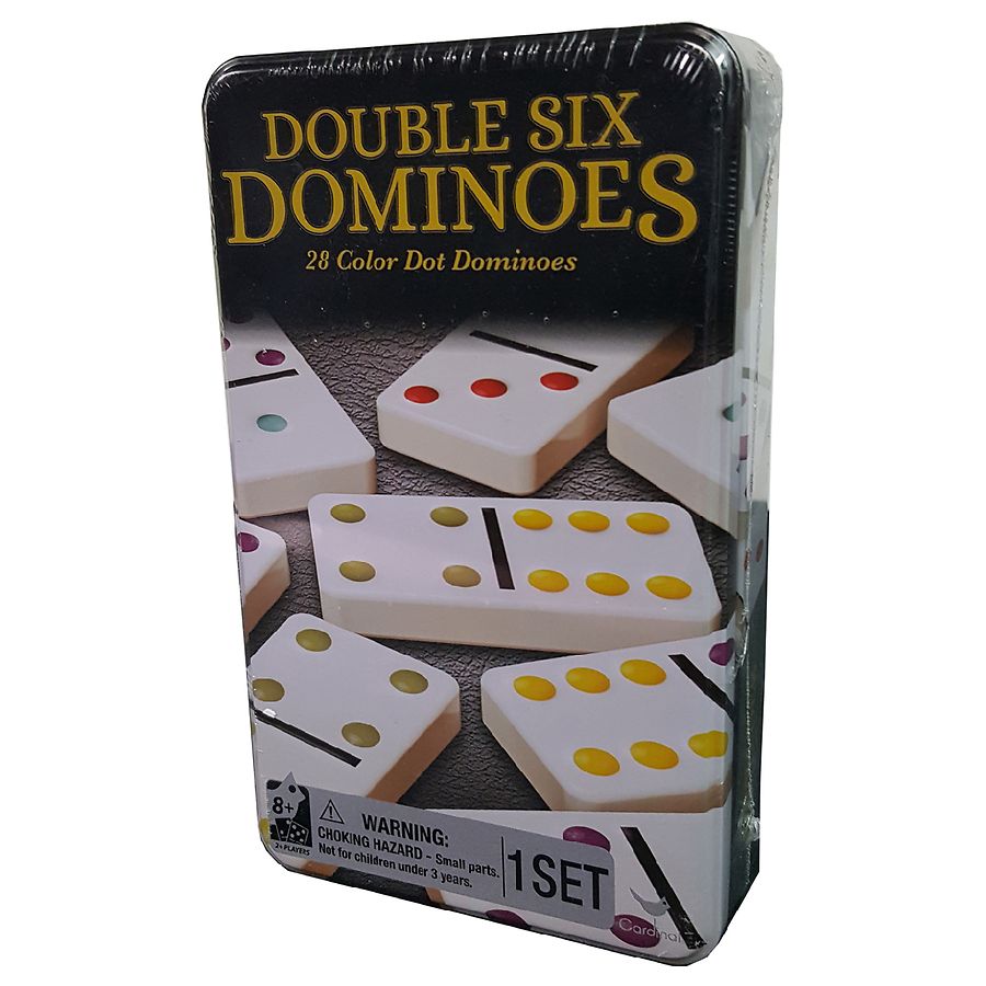 DOMINOES DL/SIX SET OF 28 MED.