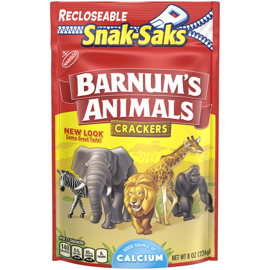 BARNUMS ANIMAL CRACKERS 8OZ