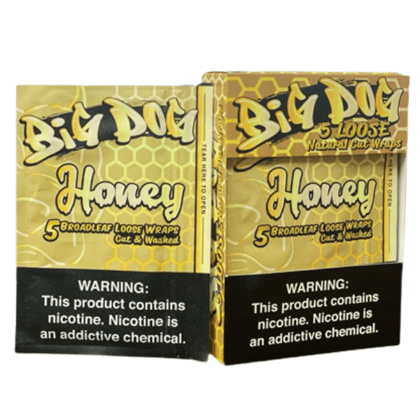 BIG DOG LEAF 8/5PK HONEY