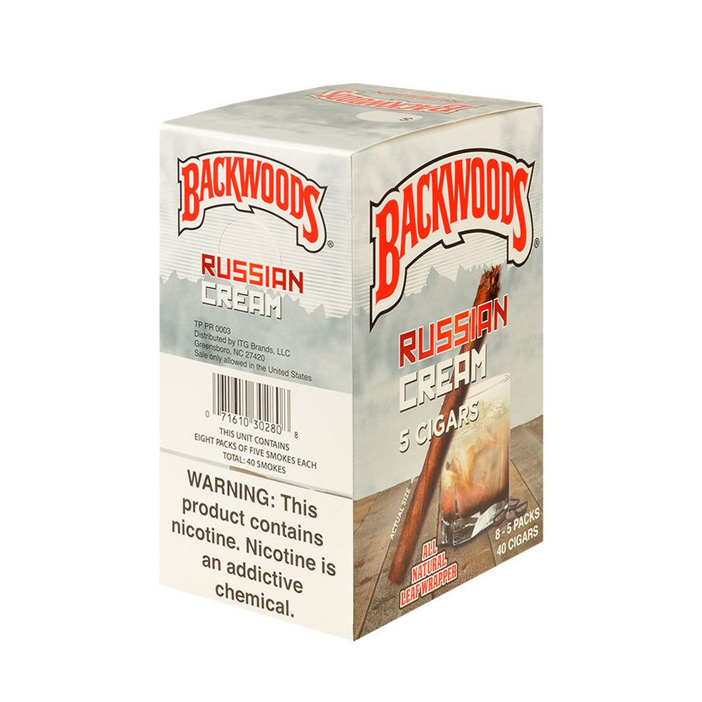 BACKWOODS 5PK 8/5CT BANANA