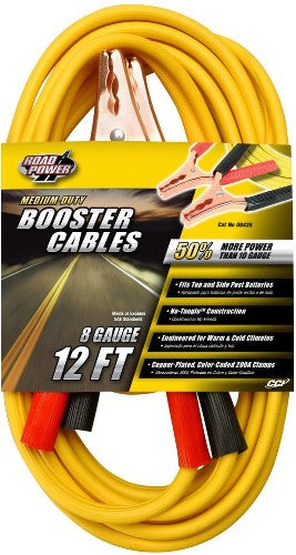 BOOSTER CABLE 200AMP 12FT 1CT