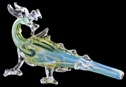 DRAGON GLASS PILL PIPE