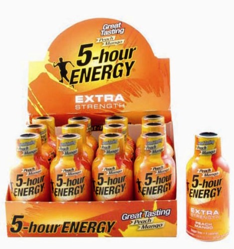 5-HOUR ENERGY XS 12CT-ORANGE