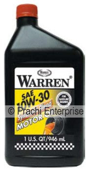 WARREN SAE-30 MOTOR OIL 12CT