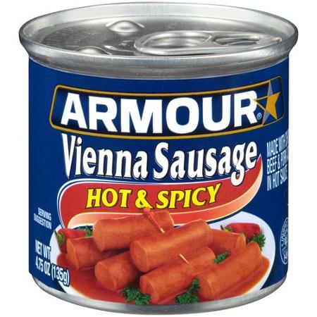ARMOUR VIENNA HOT SPICY 4.6OZ
