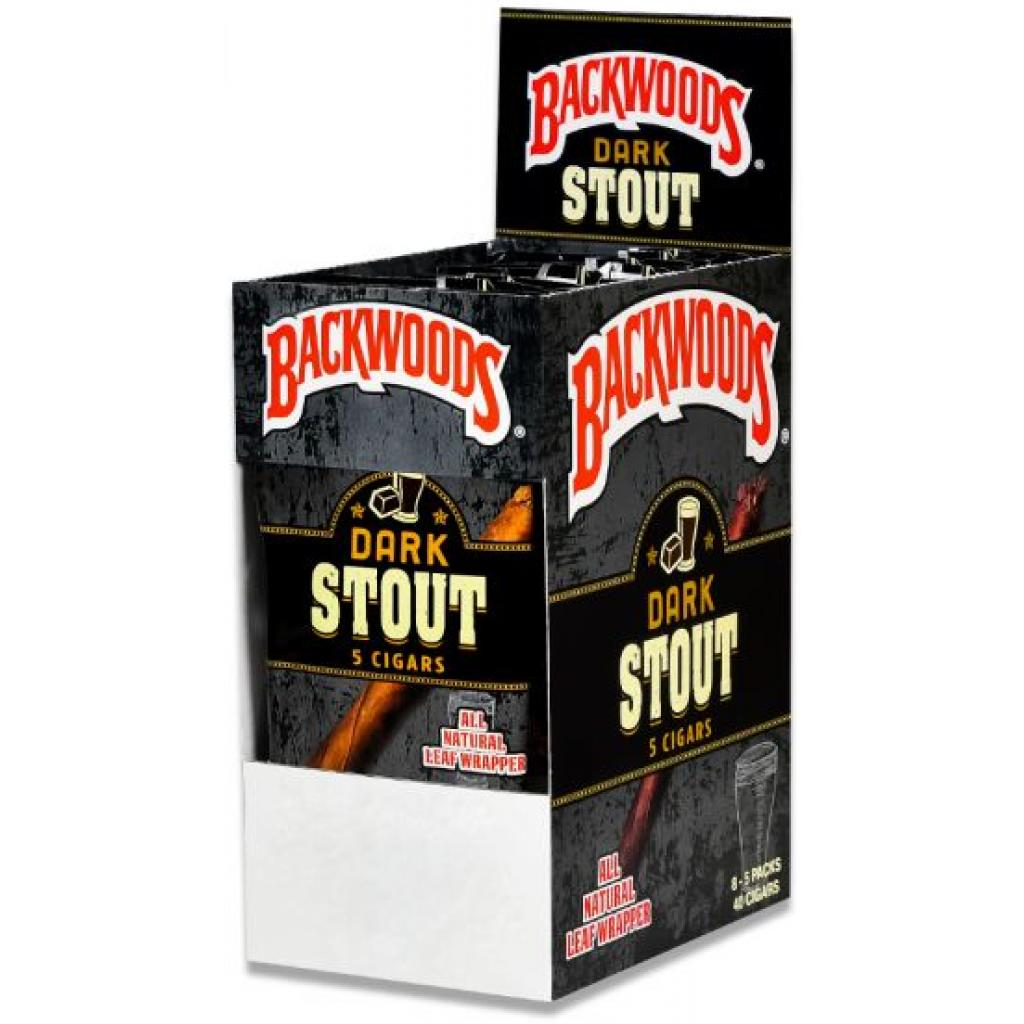 BACKWOODS 5PK 8/5CT DRK STOUT