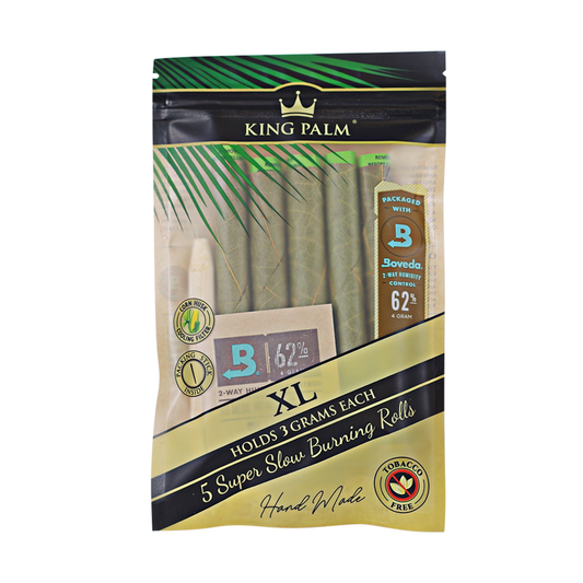 KING PALM XL POUCH 5PK 15CT