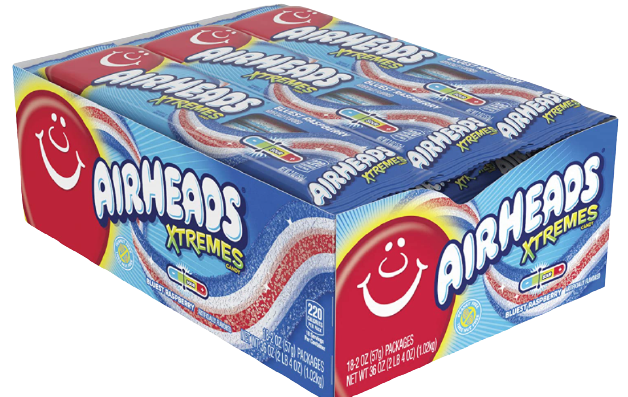 AIR HEADS 18CT XT BLUE RASP